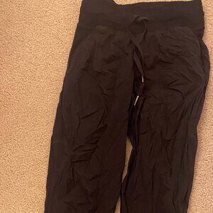 Lululemon black Dance studio joggers